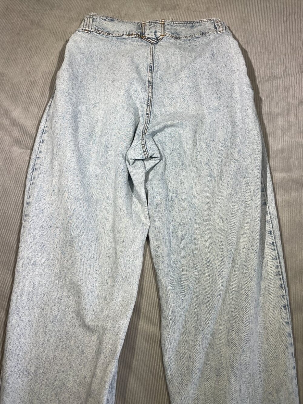 Vtg 80s Jordache Studio Acid Wash High Waisted Tapered Mom Jeans Women's Size 10 - Picture 4 of 12